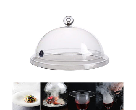 Molecular Dish Cover Plastic Dustproof Cooking Cover-M
