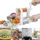 4-Blade Vegetable Spiralizer - Foldable Slicer for Zucchini & Veggie Pasta