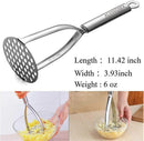 Professional Stainless Steel Potato Masher - 304 stainless steel Vegetable Masher