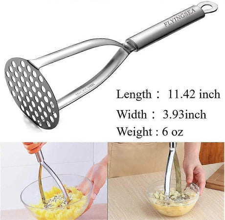 Professional Stainless Steel Potato Masher - 304 stainless steel Vegetable Masher
