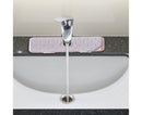Waterproof Sink Faucet Mat Silicone Faucet Drain Cushion-Pink