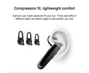 Bluetooth Earpiece - Wireless Handsfree - Noise Cancelling Driving Headset with 24 Hrs Battery