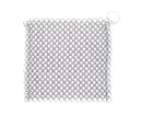Stainless Steel Cast Iron Skillet Cleaner Chainmail Scrubber-6inch