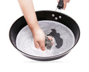 Stainless Steel Cast Iron Skillet Cleaner Chainmail Scrubber-6inch