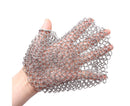 Stainless Steel Cast Iron Skillet Cleaner Chainmail Scrubber-6inch