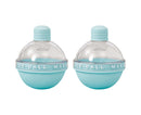 2Pcs Ice Cube Mold Reusable DIY Creative Light Bulb Shape Ice Ball Maker Household Supplies -Blue