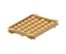 Ice Cube Mold Compartment Large Capacity PP Multi-grid Lidded Ice Ball Maker Kitchen Supplies-Yellow