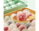 Ice Cube Mold Compartment Large Capacity PP Multi-grid Lidded Ice Ball Maker Kitchen Supplies-Yellow