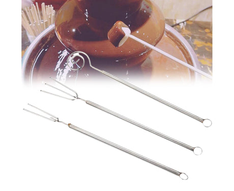 Dipping Forks Heat-resistant Stainless Steel Fondue Bakeware-Stainless Steel