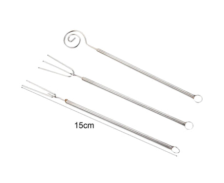 Dipping Forks Heat-resistant Stainless Steel Fondue Bakeware-Stainless Steel