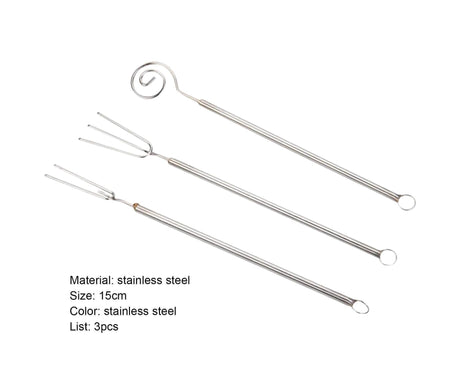 Dipping Forks Heat-resistant Stainless Steel Fondue Bakeware-Stainless Steel