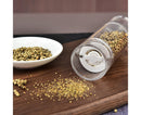 Refillable Pepper Grinder Adjustable Acrylic Minimalist Design Spices Mill Household Supplies-M