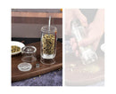 Refillable Pepper Grinder Adjustable Acrylic Minimalist Design Spices Mill Household Supplies-M