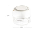 Effective Garlic Blender Multi-use PP Practical Food Grade Materials Garlic Chopper for Home-White