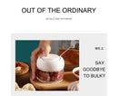 Effective Garlic Blender Multi-use PP Practical Food Grade Materials Garlic Chopper for Home-White