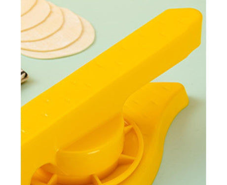 Dumpling Maker Quick Demoulding Reusable Non-slip Pressing Skin-Yellow