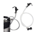 3/16 Inch Beer Line Liquid Ball Lock Assembly Kit for Home Brew Dispensing Keg-Black