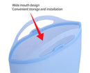 Reusable Eco-friendly Silicone Fridge Food Organizer Sealing Storage Pouch Bag-Pink 1500ML