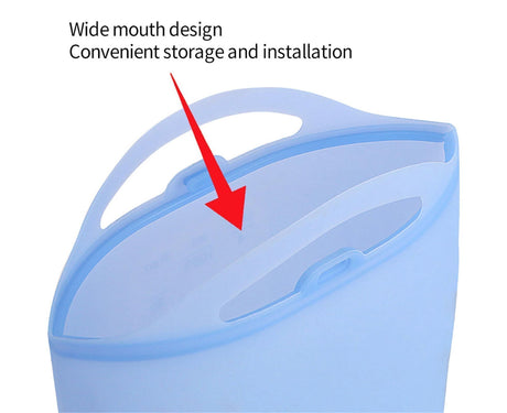 Reusable Eco-friendly Silicone Fridge Food Organizer Sealing Storage Pouch Bag-Pink 1500ML