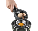 Egg Opener Detachable Filter Kitchen Egg Scissors -Black