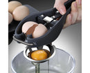 Egg Opener Detachable Filter Kitchen Egg Scissors -Black
