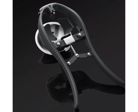 Egg Opener Detachable Filter Kitchen Egg Scissors -Black