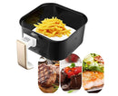 100Pcs Non-Stick Oilproof Barbecue Kitchen Oven Baking Pan BBQ Liner Papers Mats-Khaki 8.5 inch