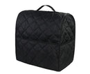 Mixer Cover Soft Touching with Pockets 5 Colors secure to Use Dust Cover for Kitchen-Black