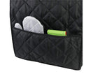 Mixer Cover Soft Touching with Pockets 5 Colors secure to Use Dust Cover for Kitchen-Black