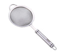 Stainless Steel Colander Long Handle Juice Soybean Milk Soup Filter Skimmer Tool-Medium