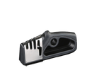 Cutter Sharpener Stainless Steel Whetstone-Black