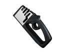 Cutter Sharpener Stainless Steel Whetstone-Black