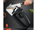 Cutter Sharpener Stainless Steel Whetstone-Black