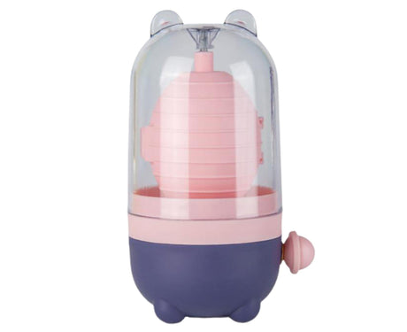 Manual Egg Puller Convenient ABS Simple Operation Mix Yolk Egg Mixer Home Decor -Pink