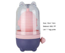 Manual Egg Puller Convenient ABS Simple Operation Mix Yolk Egg Mixer Home Decor -Pink