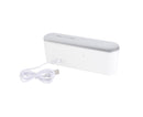 Digital Alarm Clock Precise 12/24 Hour Temperature Display Large Screen Smart LED Clock Bedside Digital Alarm Clock for Home-White