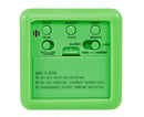 Digital Clock Shock-proof Snooze Function Silicon Cover Electrical LED Clock Household Supplies - Green