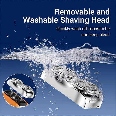 Smart Digital Display Shaver, Rechargeable Beard Razor for Home Use