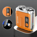Smart Digital Display Shaver, Rechargeable Beard Razor for Home Use