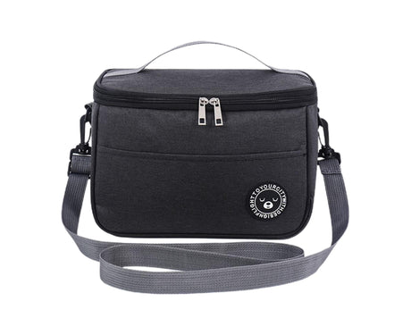 Bento Bag Waterproof Oxford Cloth Lunch Bag-Black