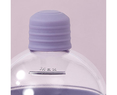 2Pcs Ice Cube Mold Reusable DIY Creative Light Bulb Shape Ice Ball Maker Household Supplies -Purple