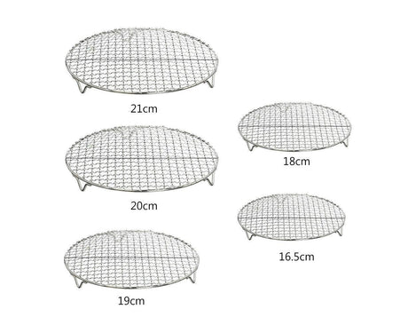 Grilling Rack Non-stick Stainless Steel Grilling Pan-16.5cm