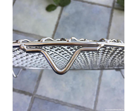 Grilling Rack Non-stick Stainless Steel Grilling Pan-16.5cm