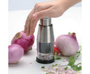 Garlic Crusher Detachable Labor-saving Stainless Steel Sharp Blade Garlic Masher for Home -Black