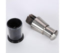 Garlic Crusher Detachable Labor-saving Stainless Steel Sharp Blade Garlic Masher for Home -Black