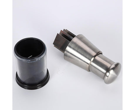 Garlic Crusher Detachable Labor-saving Stainless Steel Sharp Blade Garlic Masher for Home -Black