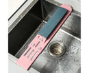 Adjustable Whetstone Holder Retractable Whetstone Rack-Pink
