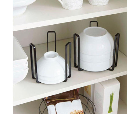 Dish Rack Practical Removable Iron Kitchen Dish Storage Rack for Kitchen-Black