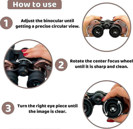 20x50 Compact Binoculars with Strap High Power Outdoor Telescope