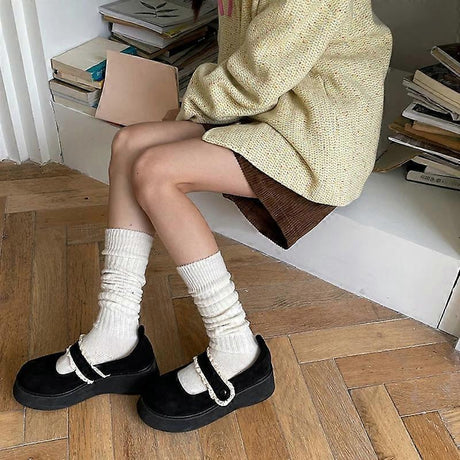 Girls Floor Socks Warm and Comfortable Winter Socks for Indoor Wear